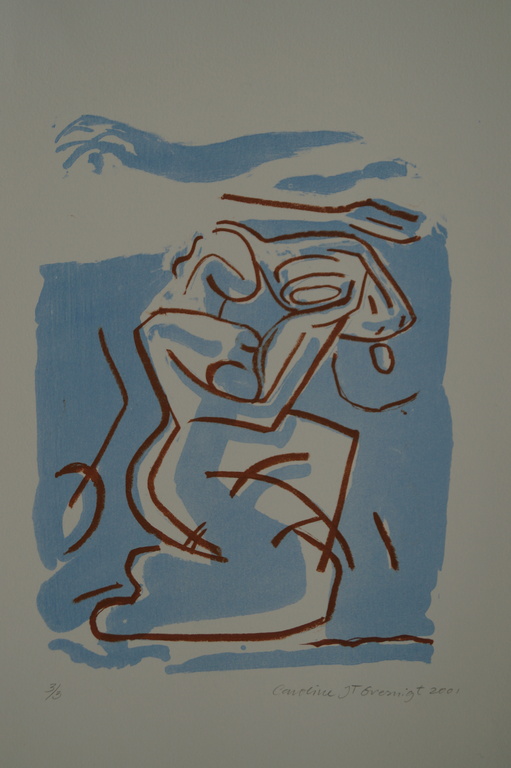 Caroline J.T. Gresnigt - gesigneerde litho - beperkte oplage - 2001 kopen? Bied vanaf 1!