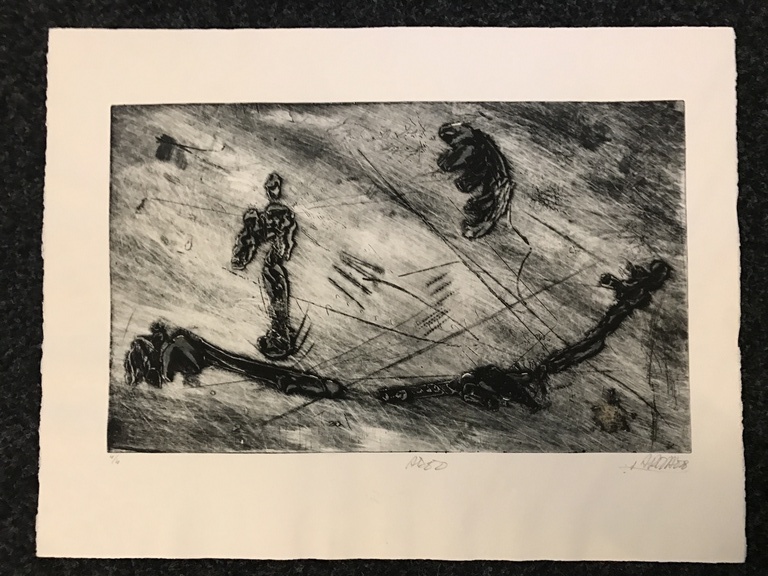 Ad Arma  1 x ets, origineel werk    kopen? Bied vanaf 1!