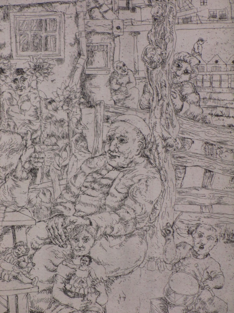 Fer Hakkaart, Leiden op straat, Ets '63 kopen? Bied vanaf 40!