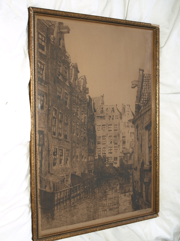 B. A. BONGERS-EtsÃ¢ï¿½ï¿½Oudezijds Achterburgwal AmsterdamÃ¢ï¿½ï¿½Gesigneerd & ingelijstÃ¢ï¿½ï¿½1920 kopen? Bied vanaf 30!