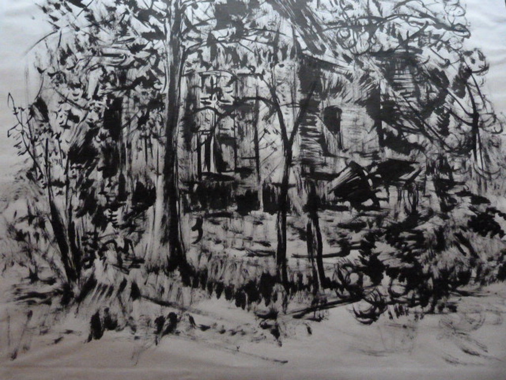 Jobst Heinrich Frese ( 1914 - 1986 ) - 2x tekeningen/aquarellen - landschappen. kopen? Bied vanaf 1!