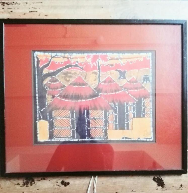 2 oriëntaalse Schilderijen 1 gesigneerd, onbekende kunstenaar, Techniek BATIK   kopen? Bied vanaf 1!