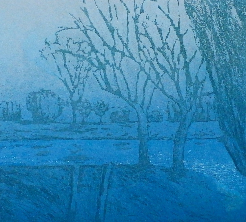 Elmar Gille - ets: Februari - 1995 verkocht voor € 69!