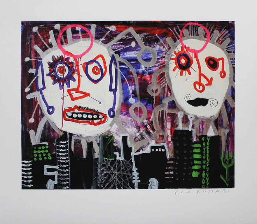 Paul Kostabi - We own this - Giclee - Handgesigneerd - Oplage: 75 - 2014 kopen? Bied vanaf 45!