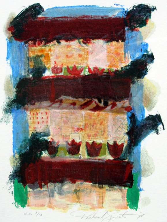 RICHARD SMEETS - zeefdruk GESIGNEERD. verkocht voor € 50!