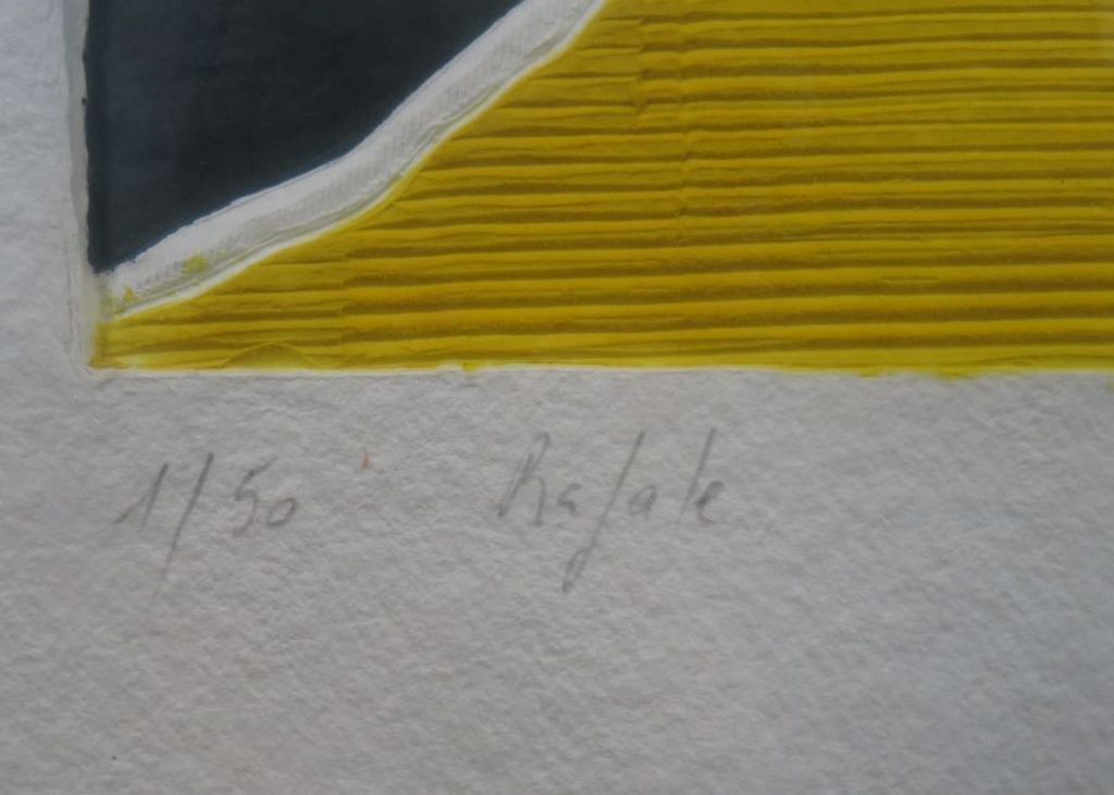 Joel Chasseriau: Aquaprint, Zonder titel - Ingelijst kopen? Bied vanaf 35!