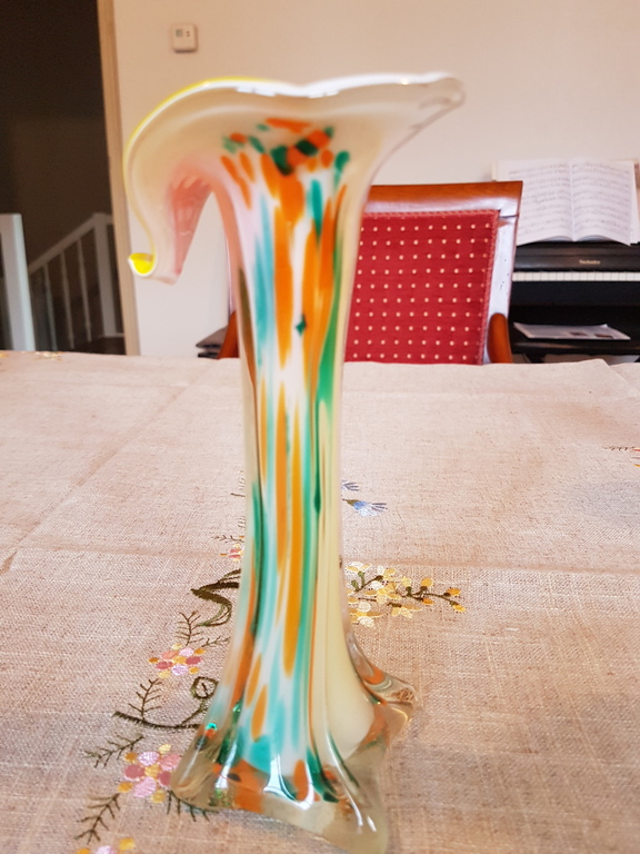 Murano glas vaas Venezia 1965/70 H cm 19 kopen? Bied vanaf 1!