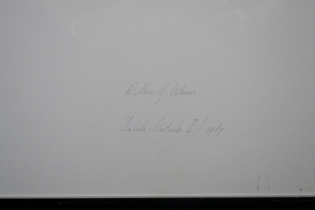 Willem Wevers: Foto, Inside-Outside I - Ingelijst kopen? Bied vanaf 35!