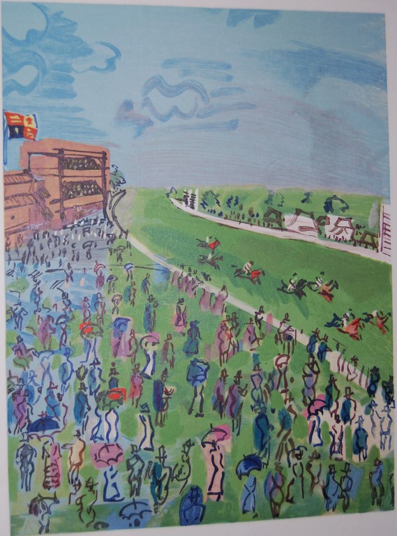 Raoul Dufy, Houtgravure, 1957, 1 van 180 exempl. verkocht voor € 70!