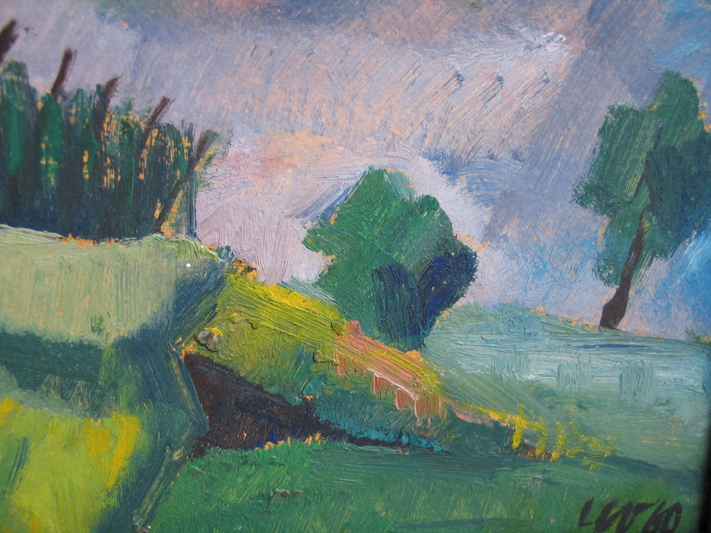 mooi werk van Lev Simak 1896-1989, olieverf op karton kopen? Bied vanaf 150!