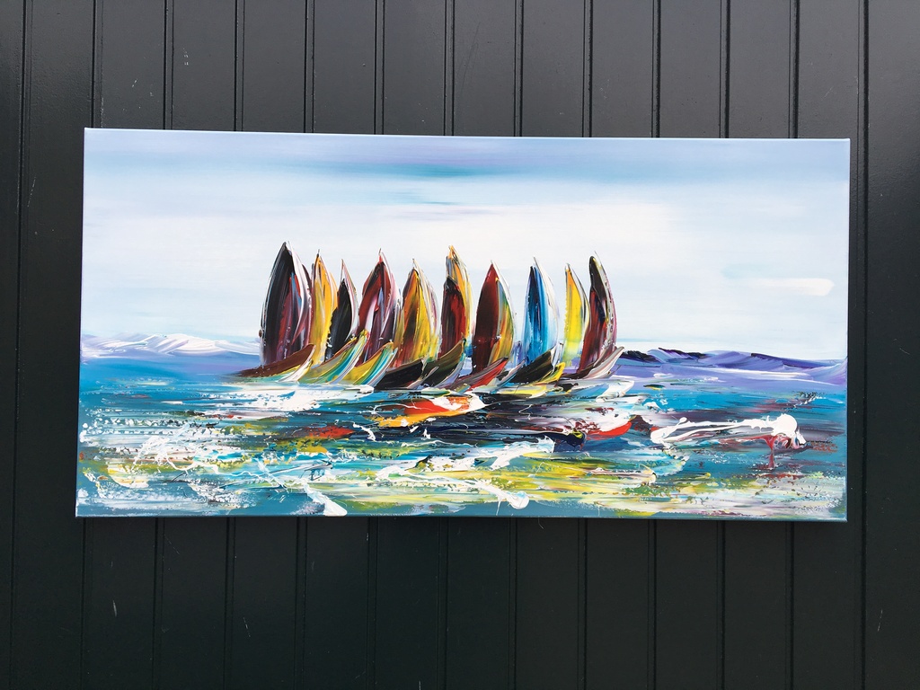 Gena - Fantasie Sailing  - Gesigneerd kopen? Bied vanaf 250!