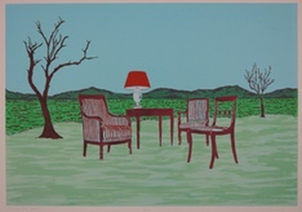 JOS van der SOMMEN Gr.Litho  IT,S EMPTY WITHOUT YOU Handgesigneerd uit 2002 verkocht voor € 45!