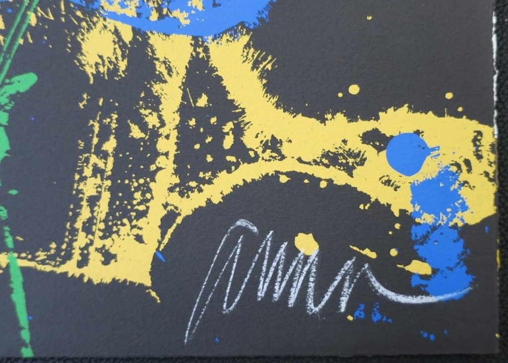 Arman: Zeefdruk, Melody for strings III (groot!) kopen? Bied vanaf 160!