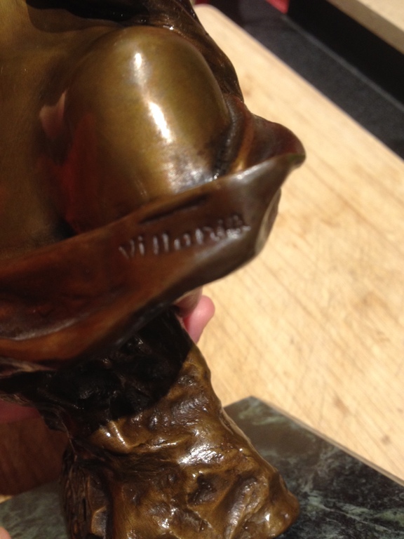 Emmanuel Villanis, bonzen büste, Mille et une nuit kopen? Bied vanaf 250!