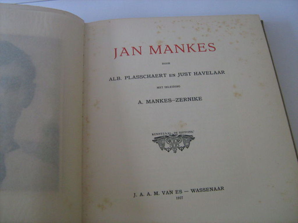 Monografie - 'Jan Mankes' - Inclusief 'Koemelkster', originele houtsnede kopen? Bied vanaf 195!