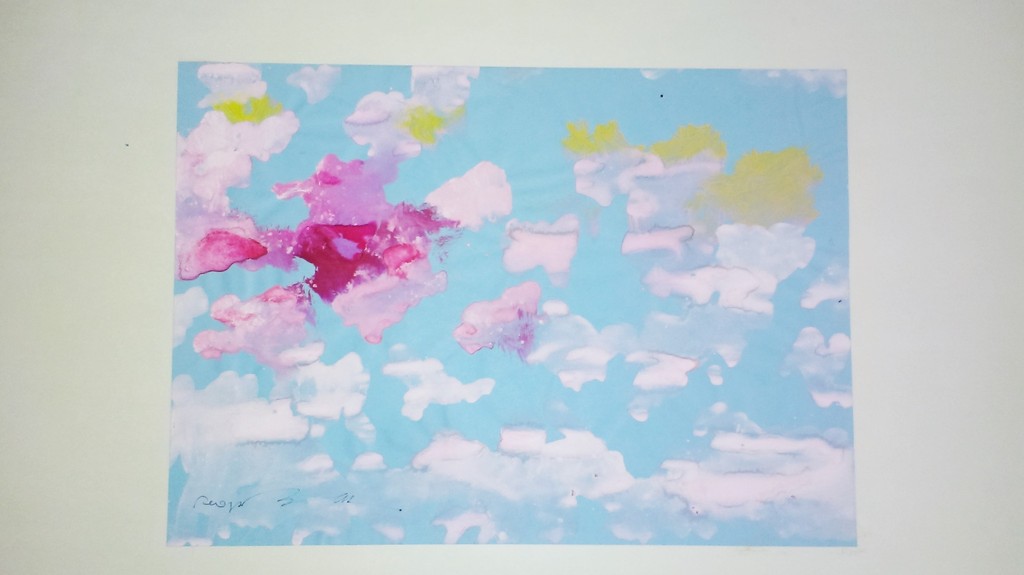 gesigneerd onbekend: twee luik verf op papier kopen? Bied vanaf 1!