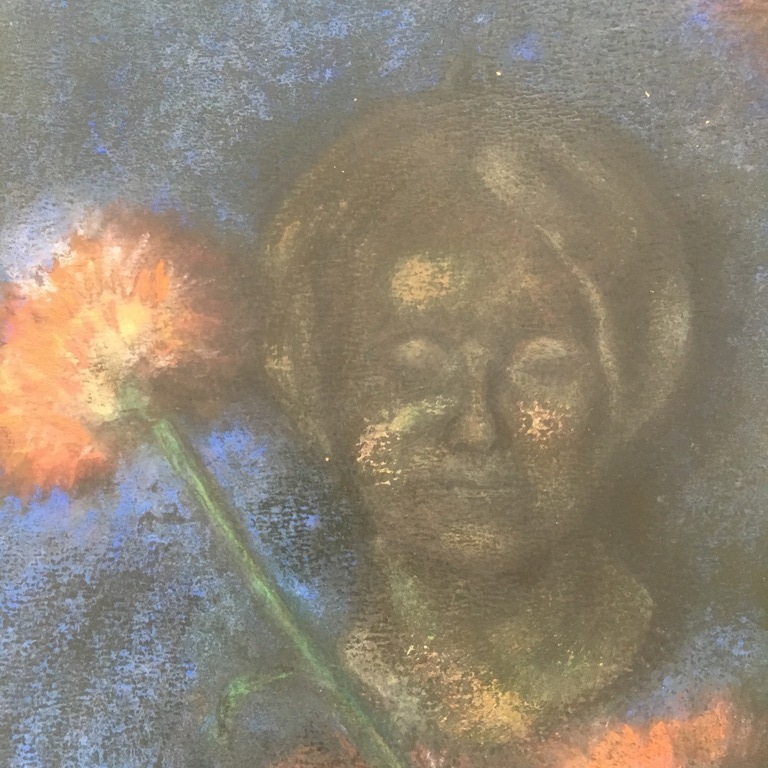 Onbekende kunstenaar - Pastel op papier - Stilleven met portret zonder titel. kopen? Bied vanaf 1!