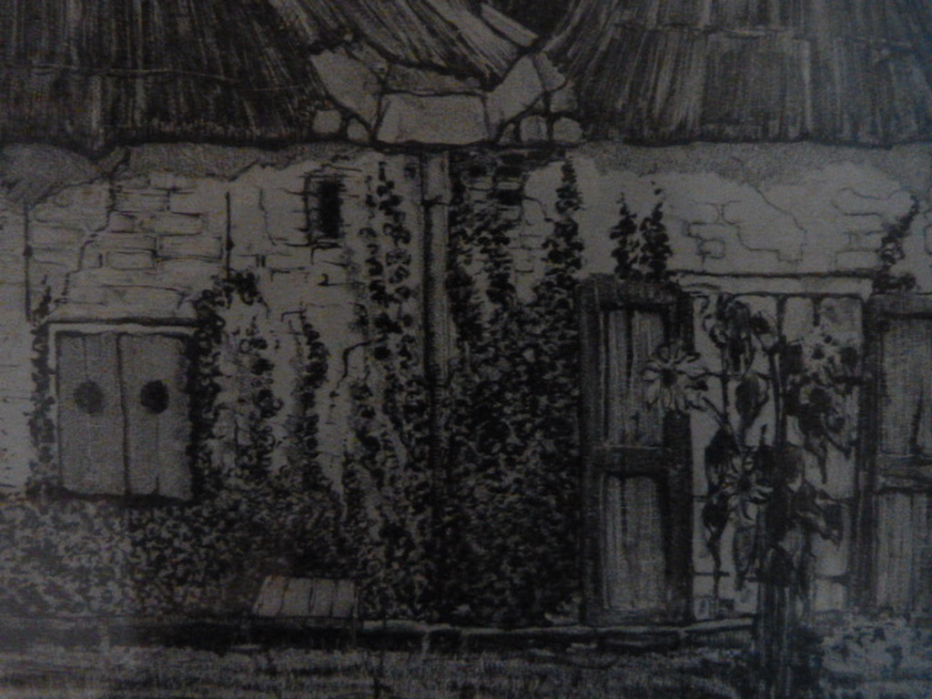 Germ de Jong -  litho - boerderij. kopen? Bied vanaf 1!