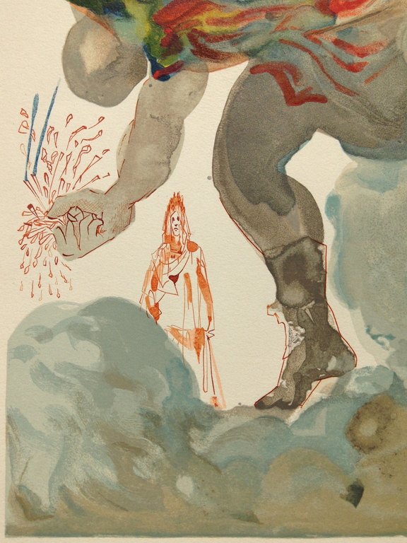 Salvador Dali, Originele houtgravure uit 1960, Oplage slechts 25 kopen? Bied vanaf 275!