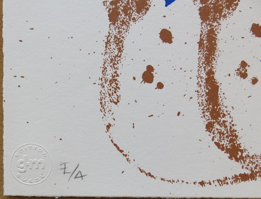 Arman: Zeefdruk, Accords a cordes I kopen? Bied vanaf 150!