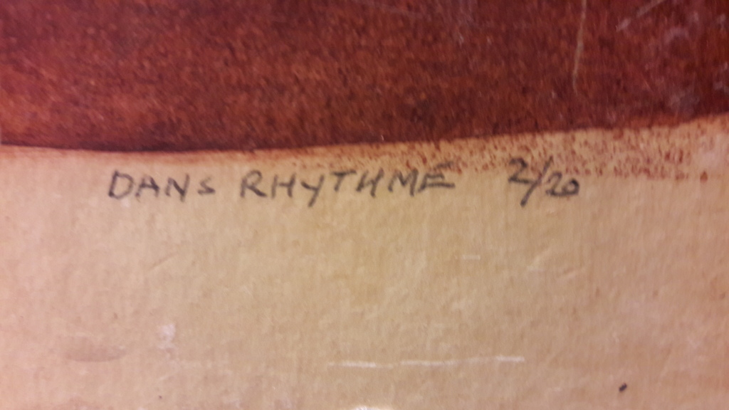 Ru van Rossem, Dansrythme, ets/aquatint kopen? Bied vanaf 45!