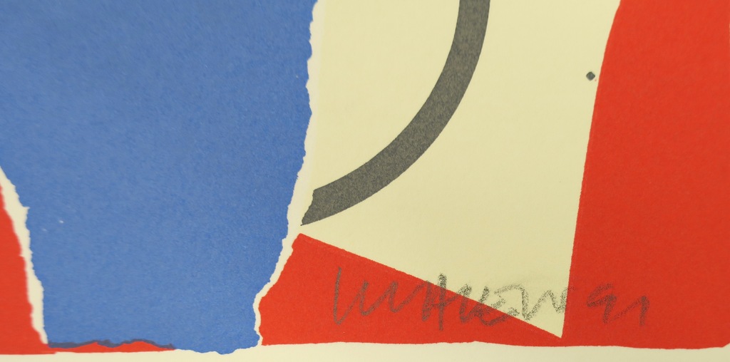 Peter Klasen: Zeefdruk, Devant le miroir de notre monde III kopen? Bied vanaf 50!