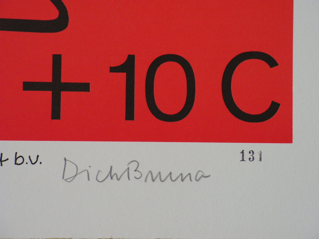 Dick Bruna  -  zeefdruk  -  Trommelaartje. kopen? Bied vanaf 125!