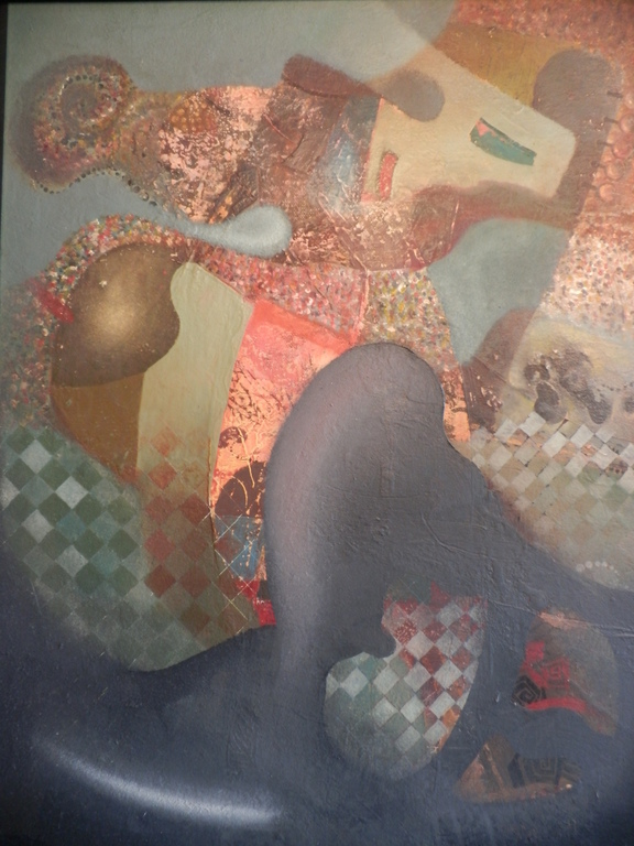 TARASOV  Schilderij  ABSTRAKT  Olieverf op doek Ingelijst kopen? Bied vanaf 125!