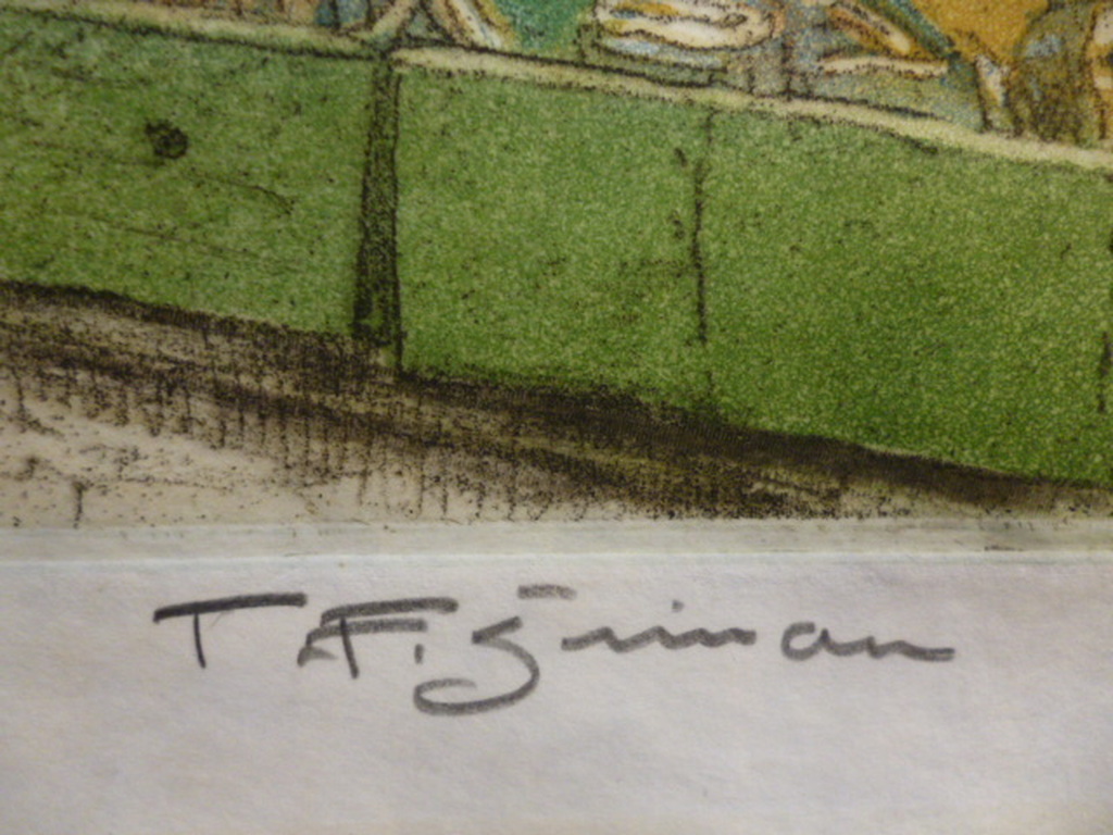 Tavik Frantisek Simon - kleurenets - Les Bouquinistes, Paris kopen? Bied vanaf 100!