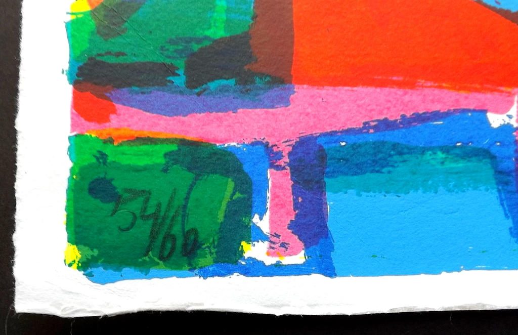 Gertie Janssen - zeefdruk - Labyrinth II kopen? Bied vanaf 1!