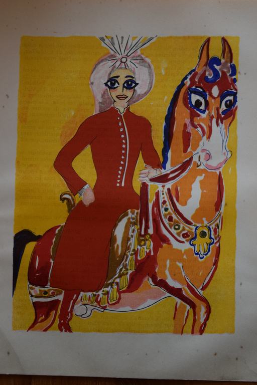 Kees van Dongen - Houtgravure - Aladdin à cheval kopen? Bied vanaf 35!