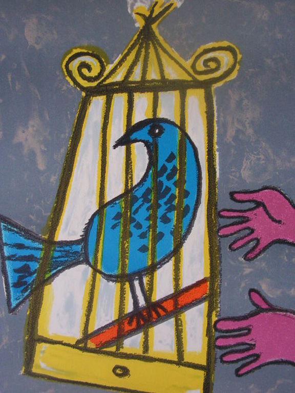 Corneille  - lithografie  -  ZT  -  oplage 150 kopen? Bied vanaf 150!