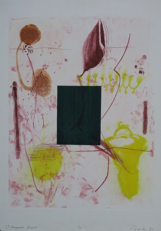 Onbekend gesigneerd: Ets/aquatint (unicum), I remember, Indeed  kopen? Bied vanaf 1!