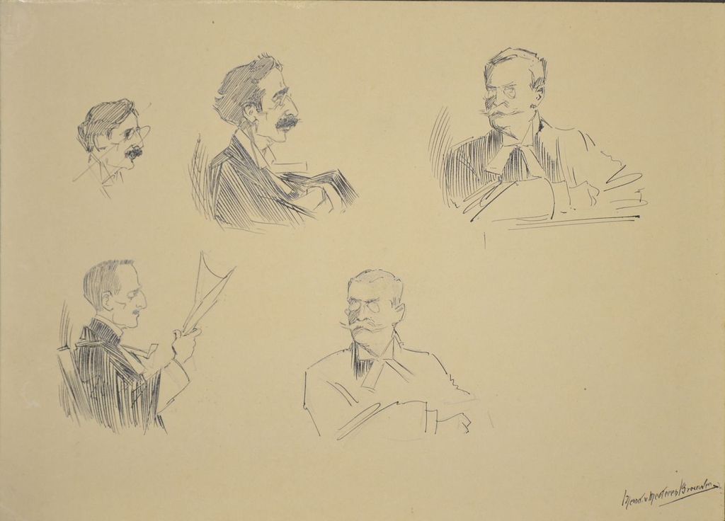 Menno van Meeteren Brouwer: Pentekening. Heren kopen? Bied vanaf 1!