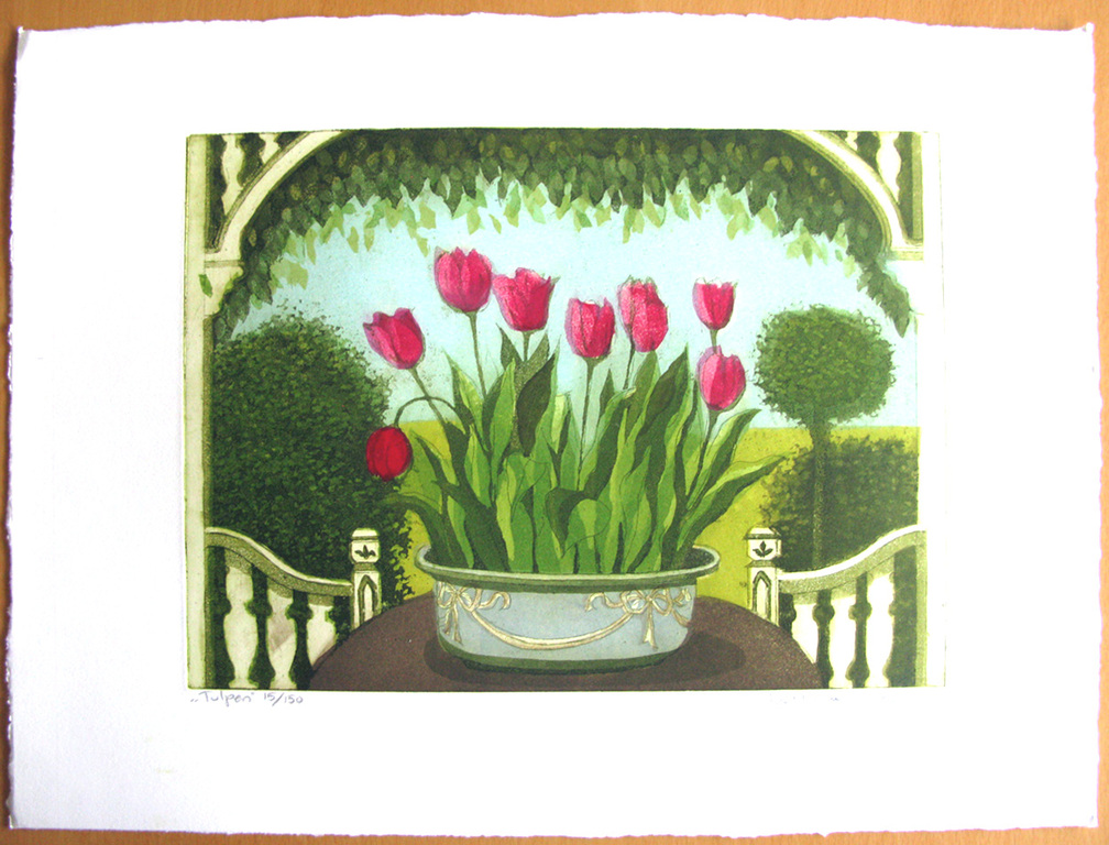 Laetitia de Haas (1948) - TULPEN - kleurets kopen? Bied vanaf 40!