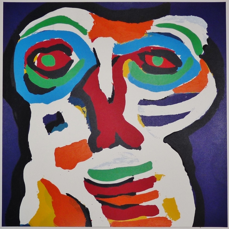 Karel Appel, Kleurenzeefdruk, De Indiaan kopen? Bied vanaf 375!