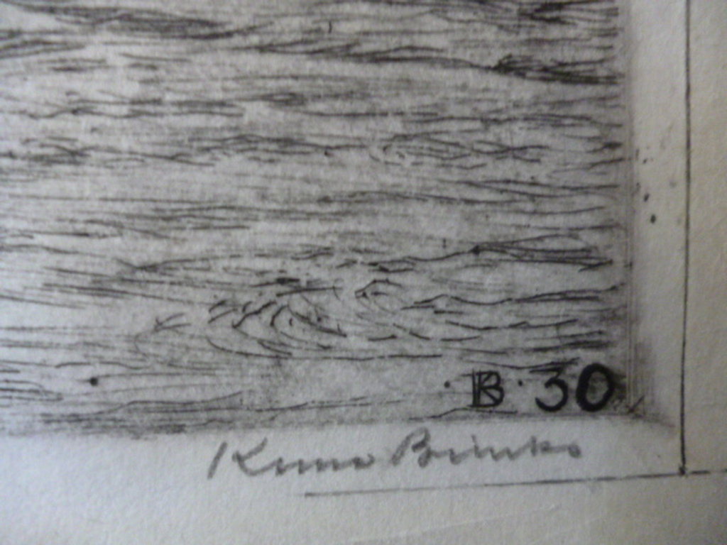 Kuno Brinks - ets - m.s. Johan van Oldenbarnevelt kopen? Bied vanaf 95!