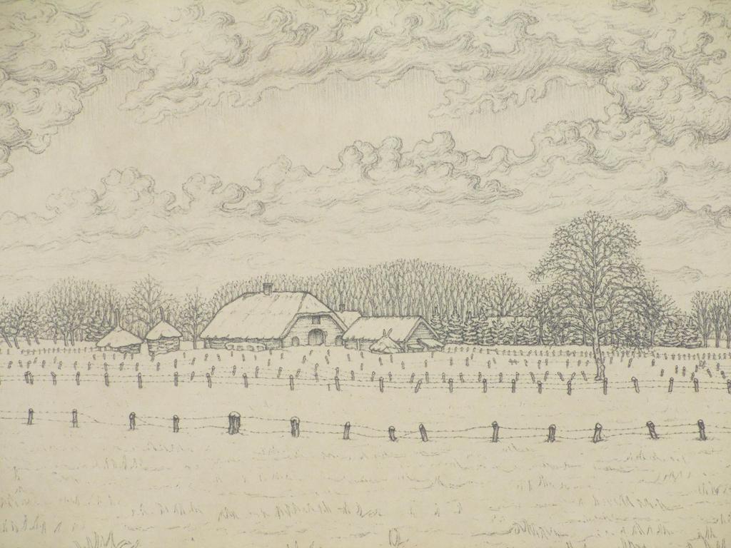 Rudolf Bremmer, Sneeuw op het land, Litho kopen? Bied vanaf 50!