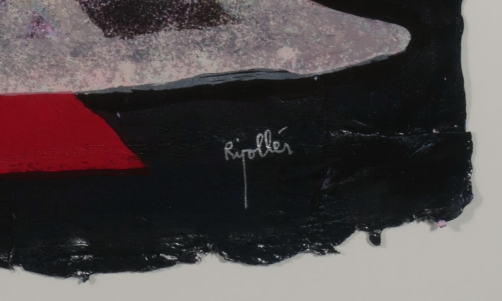 Juan Garcia Ripolles: Zeefdruk, Witte Duif - Ingelijst kopen? Bied vanaf 150!