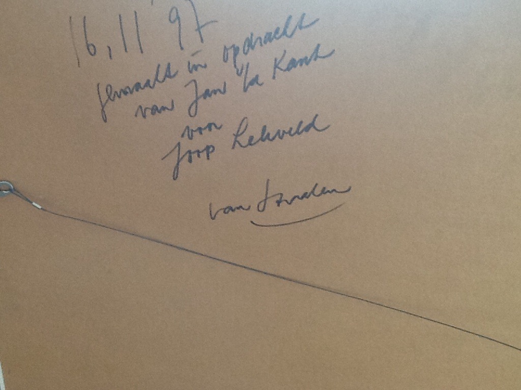 Frans van Straalen : Handgesigneerde gouache. kopen? Bied vanaf 65!