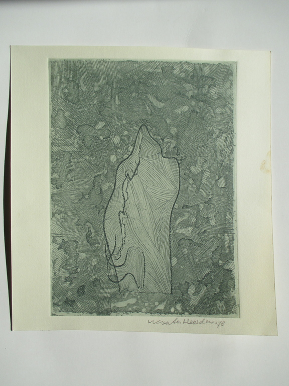 LAATSTE KEER Wout van Heusden, ets 1978 kopen? Bied vanaf 20!