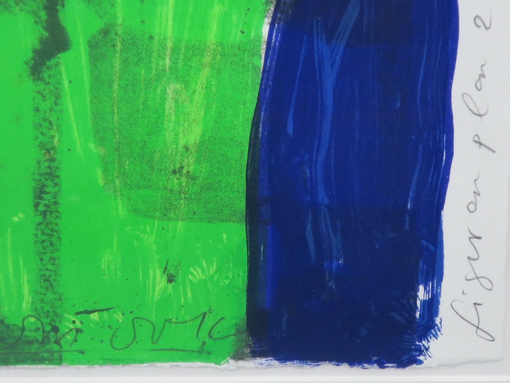 Cees Dolk: Zeefdruk, Figurenplan 2 -Ingelijst kopen? Bied vanaf 40!