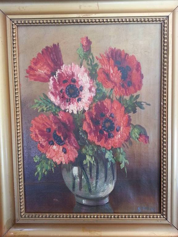 Herman Openneer, bloemstilleven. kopen? Bied vanaf 30!