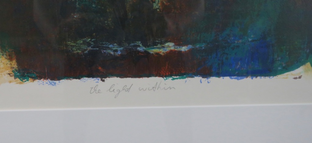Hans Vanhorck: Zeefdruk, The light within - Ingelijst kopen? Bied vanaf 50!