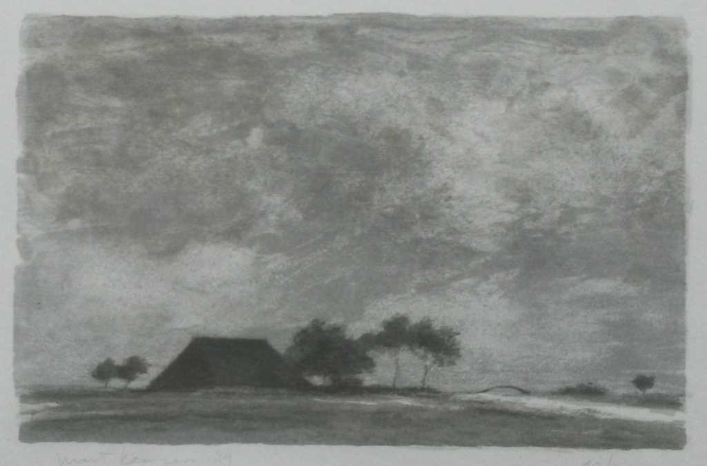 Mart Kempers - kleurenlitho -  Boerderij kopen? Bied vanaf 25!