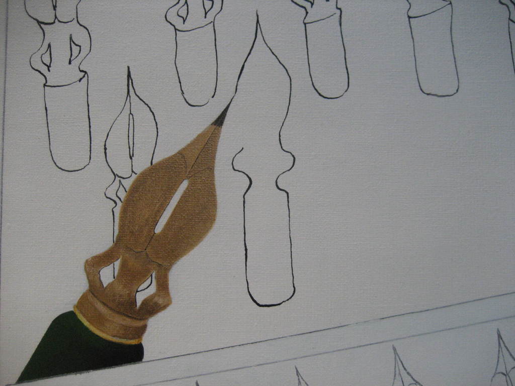 Joost Minnigh Gemengde techniek op doek kopen? Bied vanaf 35!