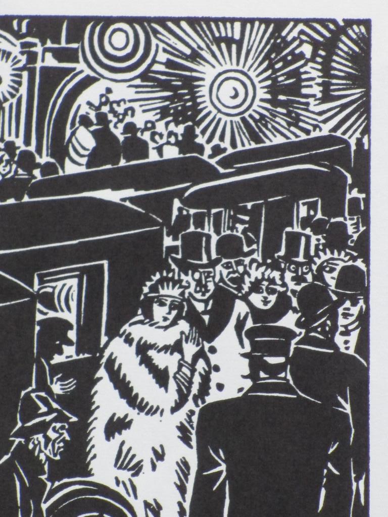 Frans Masereel, Uitgaansavond, Houtsnede kopen? Bied vanaf 45!