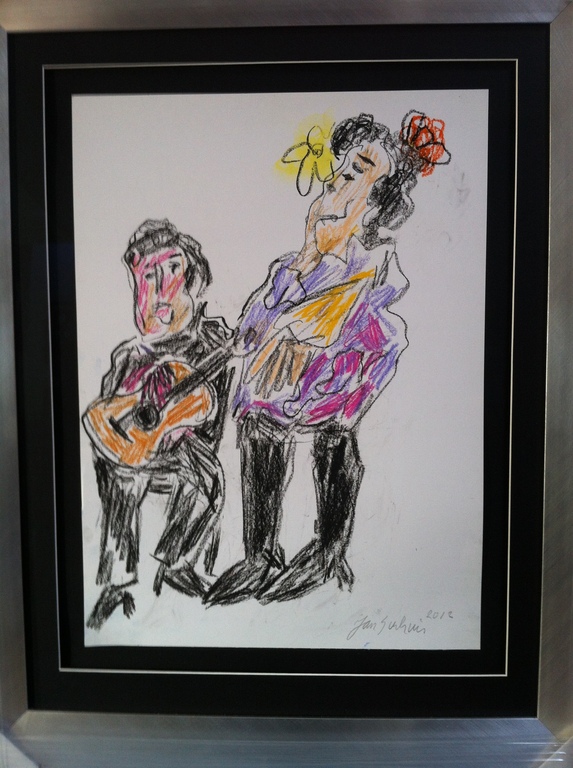 JAN SIERHUIS Originele tekening 2012 ( CoBrA ) kopen? Bied vanaf 1!