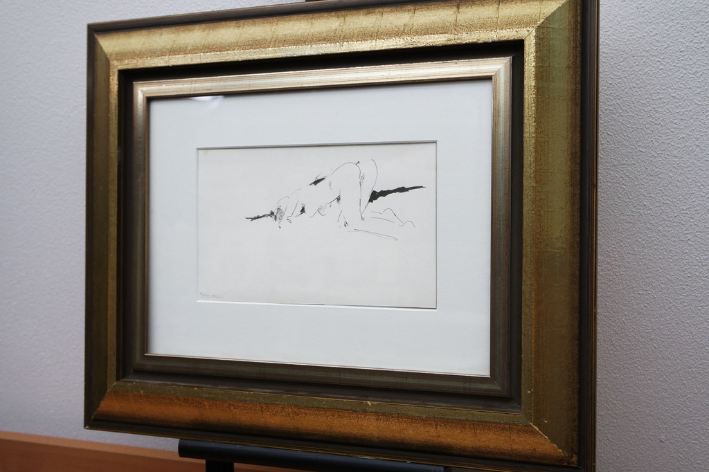 Harry Maas (1906-1982) - inkt tekening - figuurstudie kopen? Bied vanaf 99!