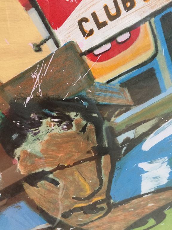 Herman Brood - Herman Brood | Zeefdruk 249 van 250 | Red Stripe / Club 300 | 85 x 105 cm kopen? Bied vanaf 250!